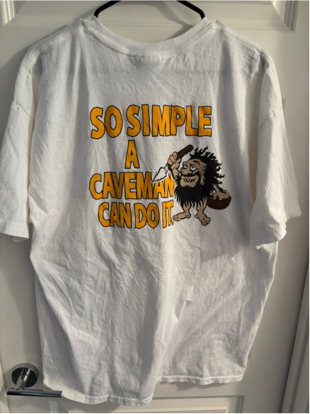 Vintage Y2K Pittsburgh Steelers vs Cleveland Browns Rivalry Parody T-Shirt XL Wh - Picture 3 of 3
